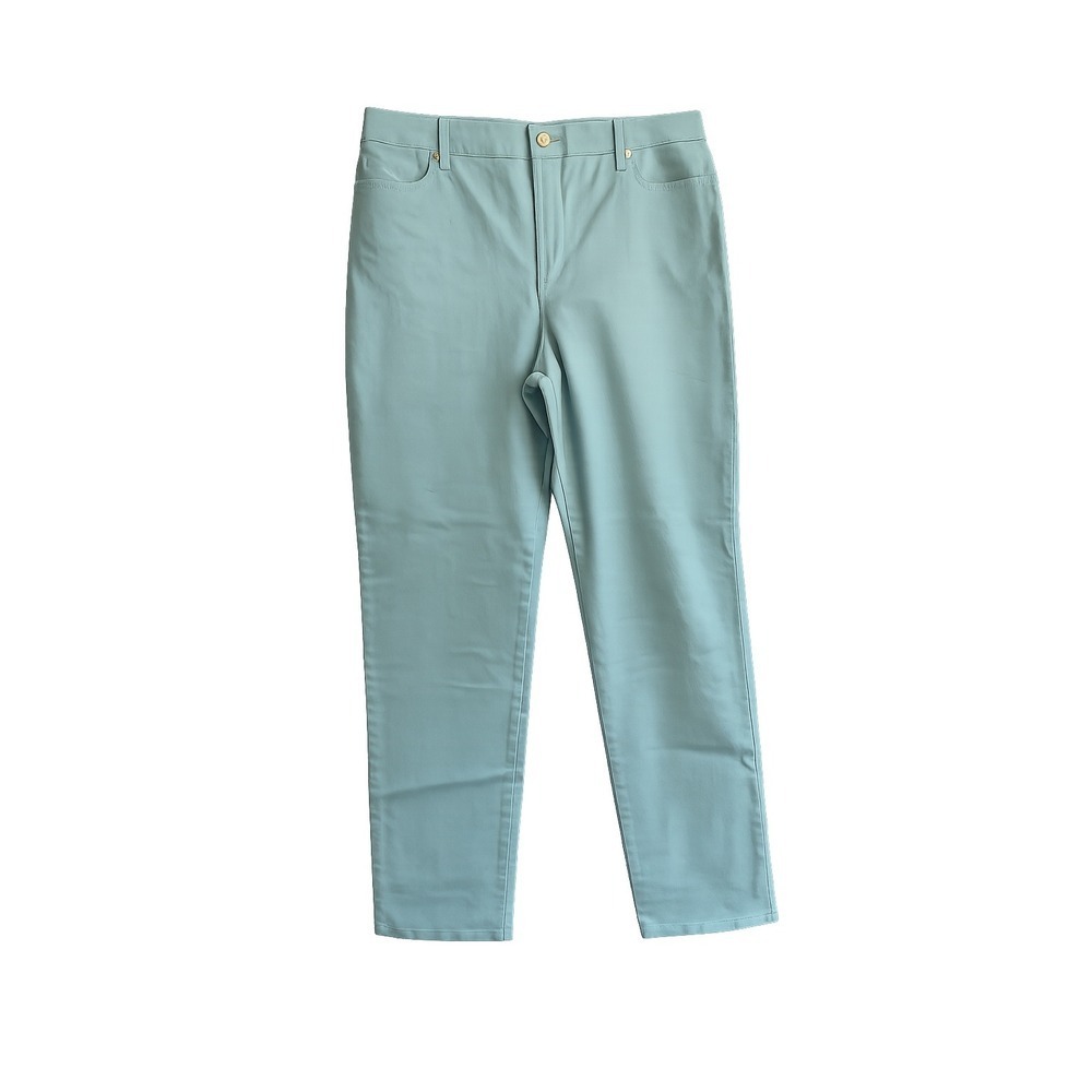 NWT Gloria Vanderbilt Amanda Jeans 16R Aqua Sky Heritage Fit Taper Leg Classic